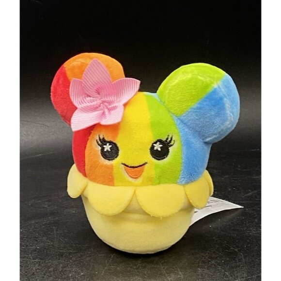 Aulani Hawaii Series Disney Parks Wishables Plush Rainbow Ice Cream - Picture 4 of 12